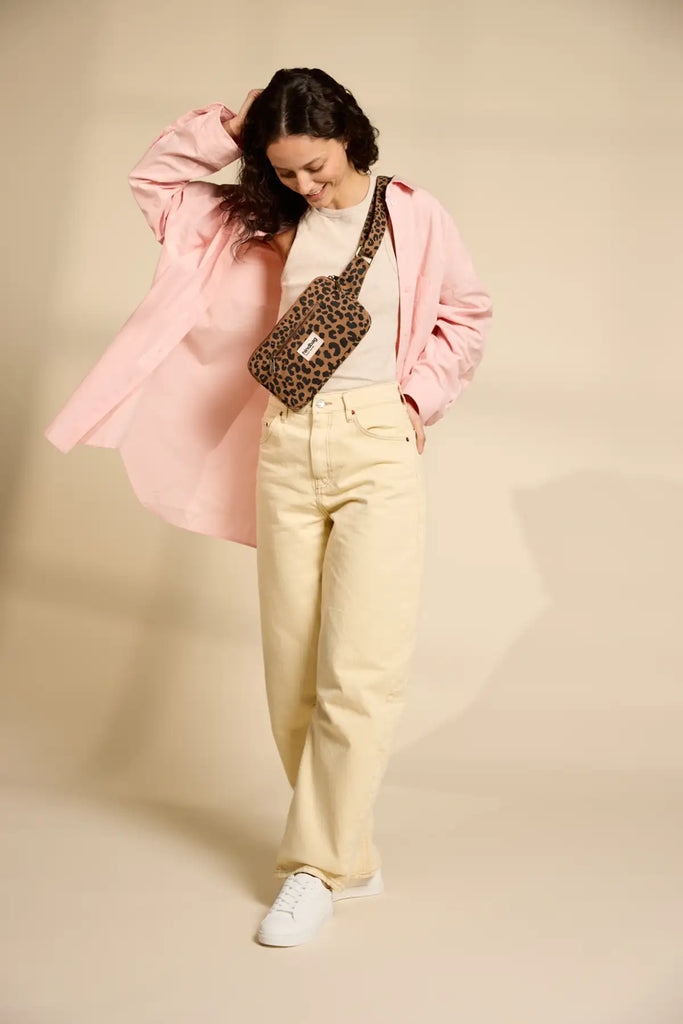 Sac banane Harry Léopard cannelle