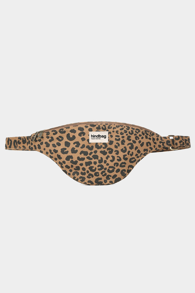 Sac banane L Sasha Léopard cannelle