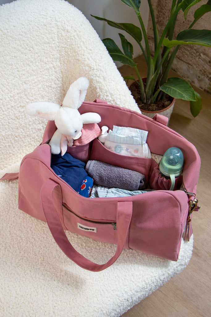 Sac à langer Basile Rose blush