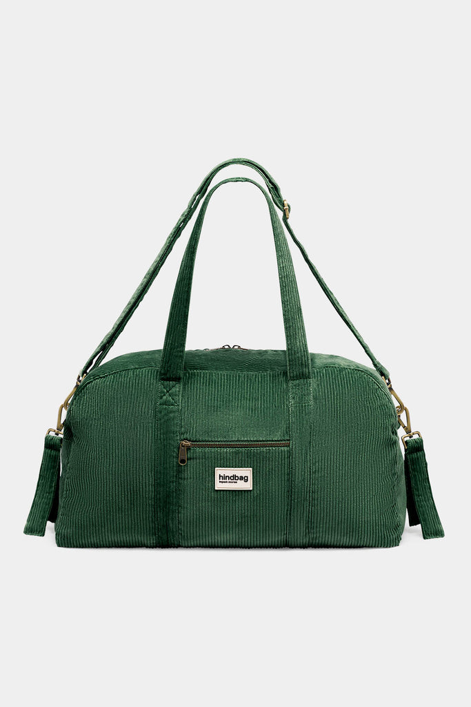 Sac à langer Basile Velours Sapin