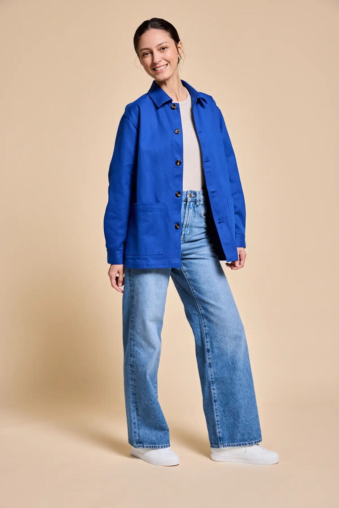 Veste mixte Marcel Bleu électrique