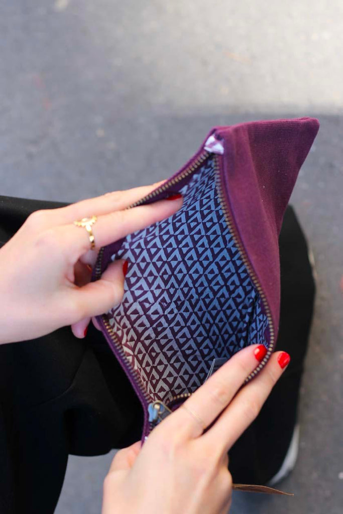 Pochette Ema Prune
