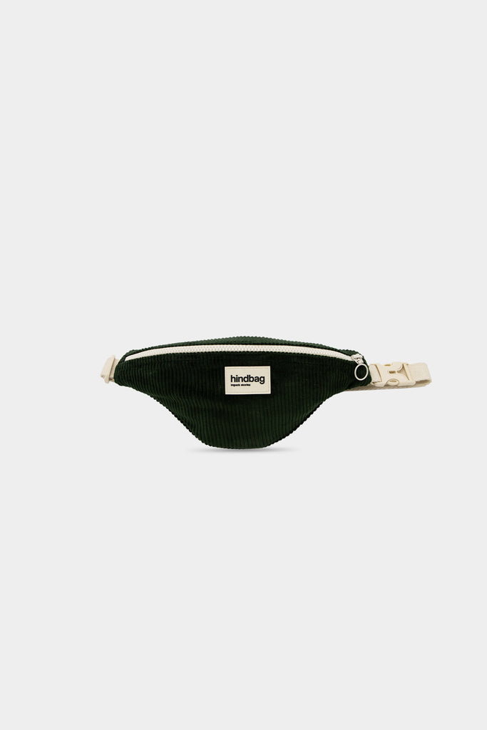 Sac banane enfant Augustin Velours Sapin