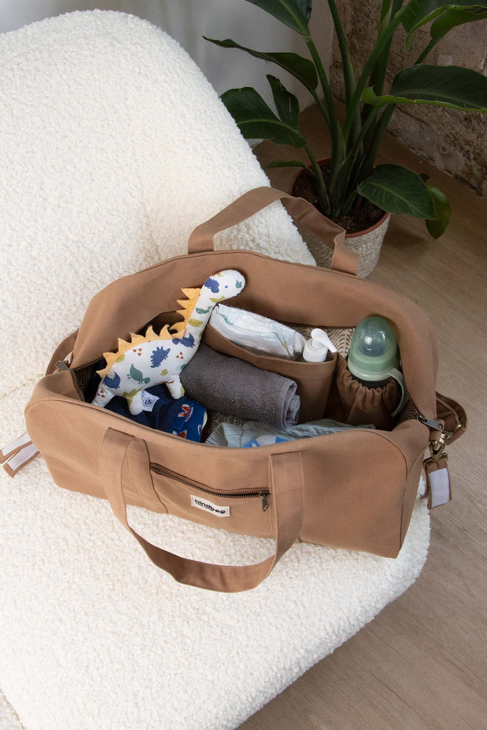 Sac à langer Basile Cannelle