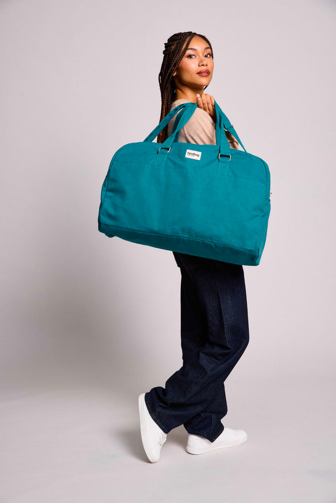 Sac de voyage Yves Bleu paon