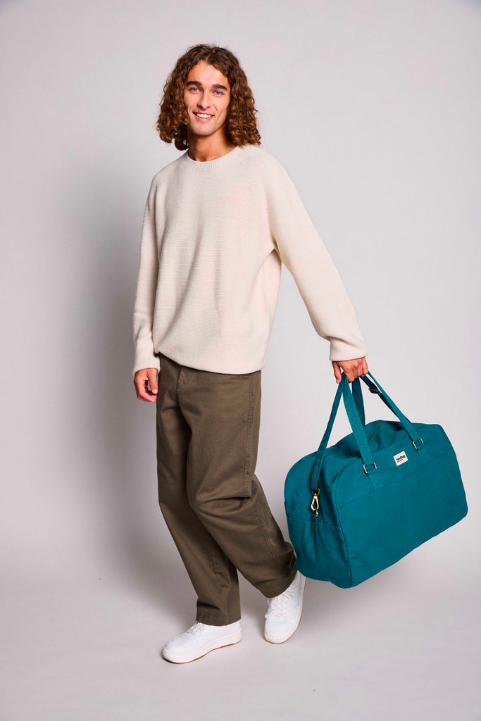 Sac de voyage Yves Bleu paon