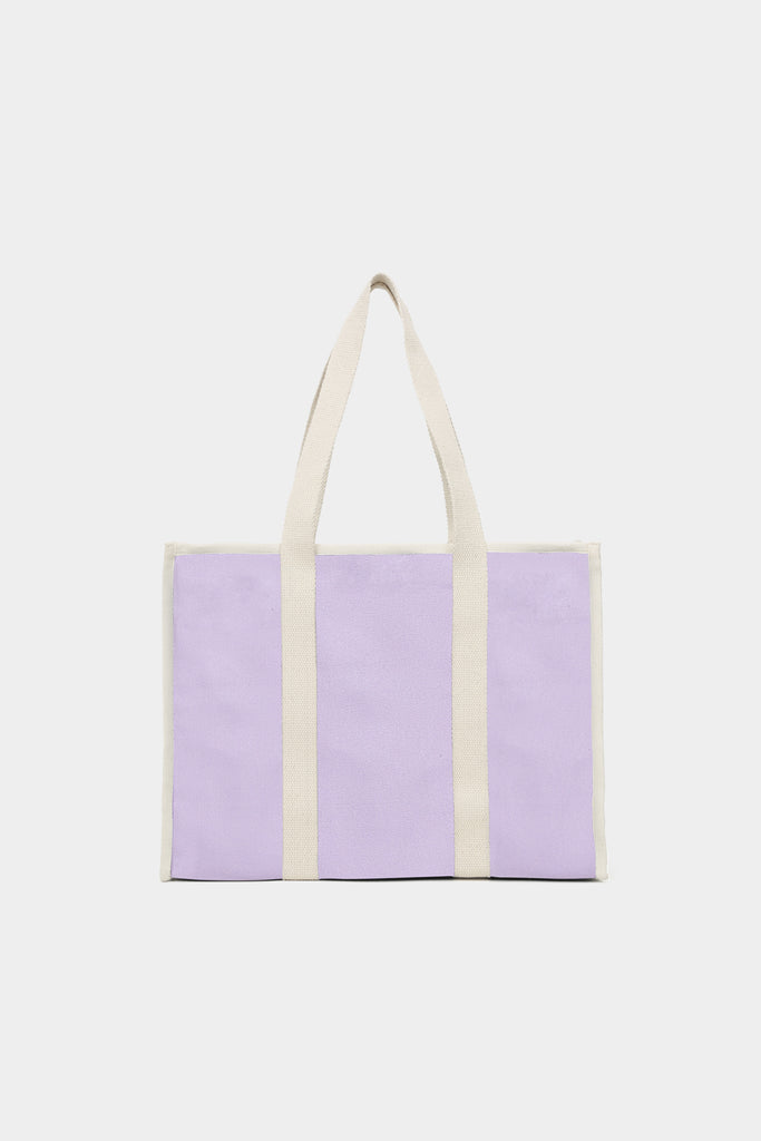 Sac cabas Oscar Lilas