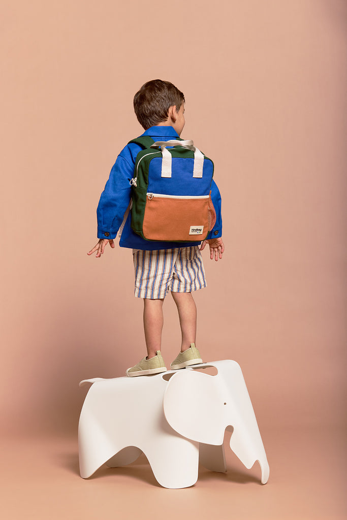 Sac à dos Arthur Tricolore Bleu électrique