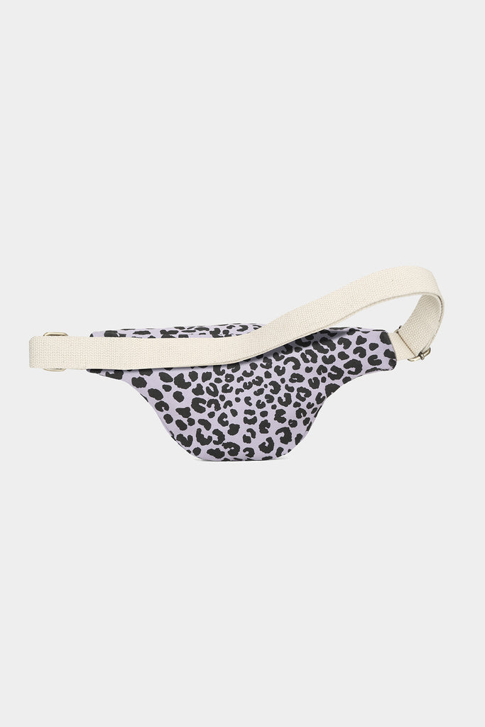 Sac banane Olivia Léopard lilas