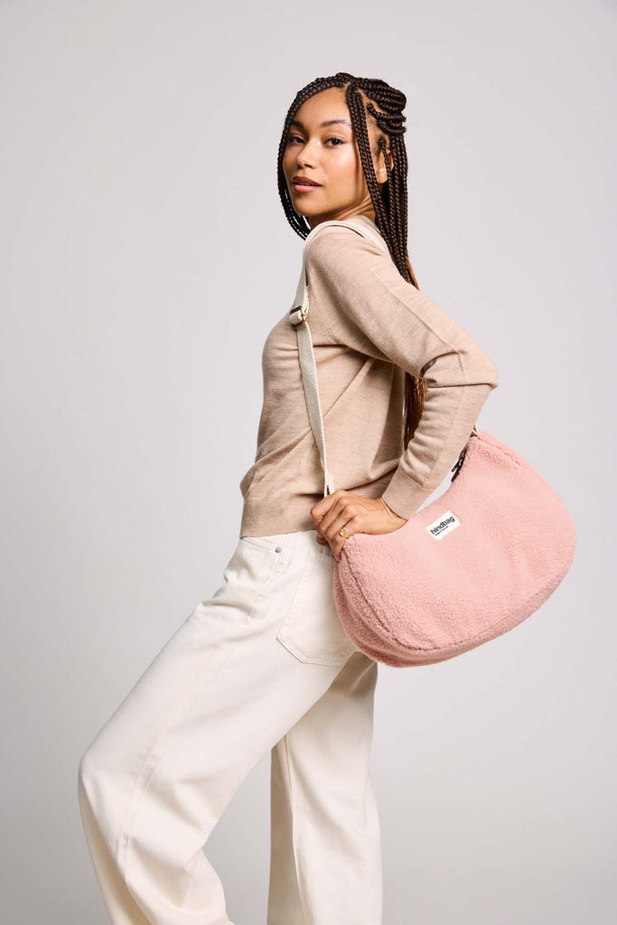 Sac Rosa Teddy Rose poudré