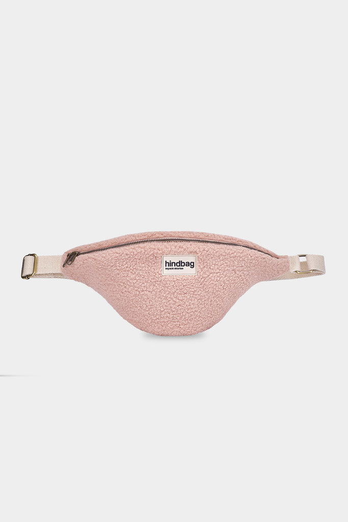 Sac banane Olivia Teddy Rose poudré