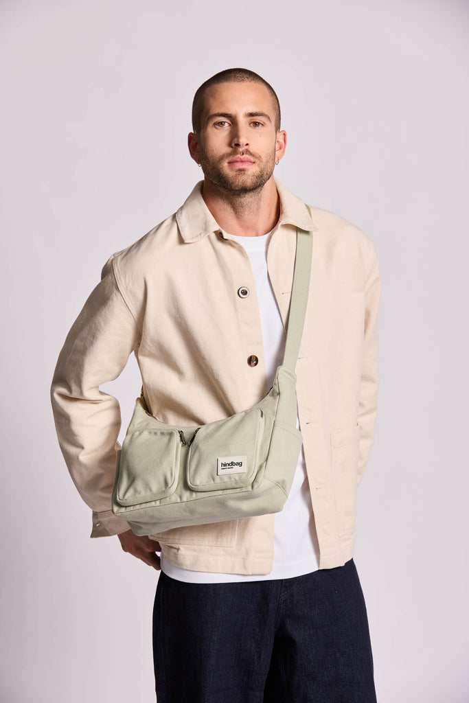 Sac multipocket Emile Vert argile