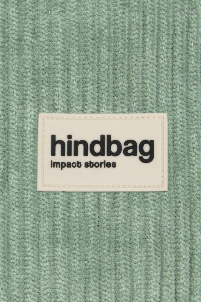 Sac banane Olivia Velours Vert d'eau