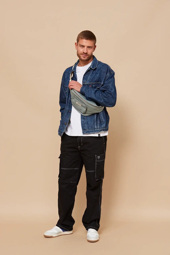 Sac banane XL Sofia Sauge