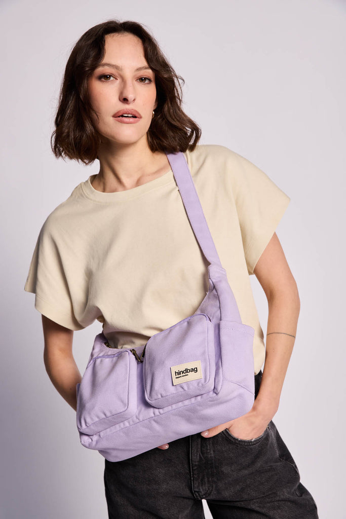 Sac multipocket Emile Lilas