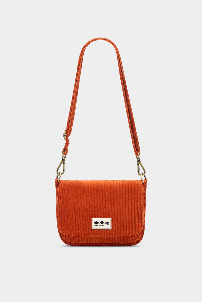 Sac à main Margault Velours Brique