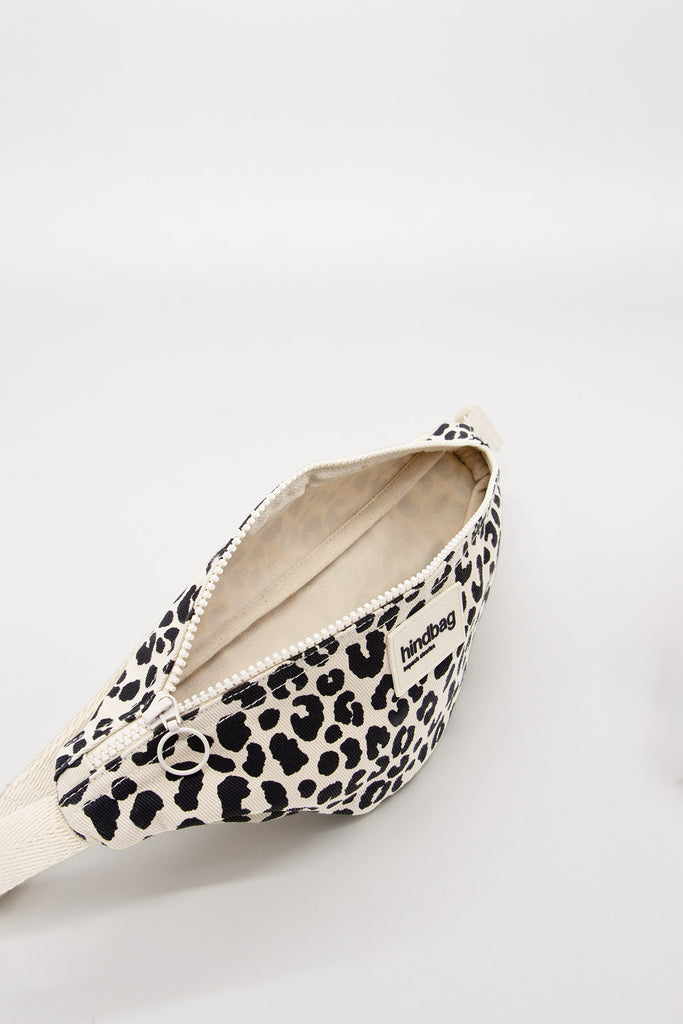 Sac banane enfant Augustin Léopard écru Kids