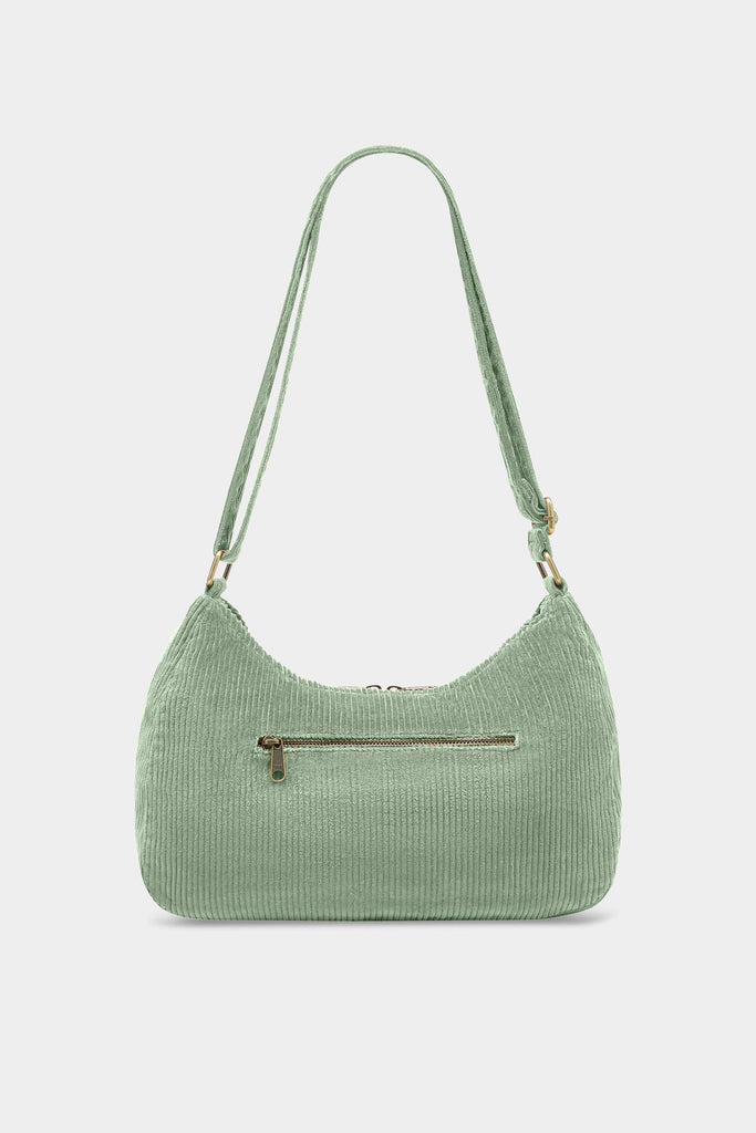 Sac Rosa Velours Vert d'eau