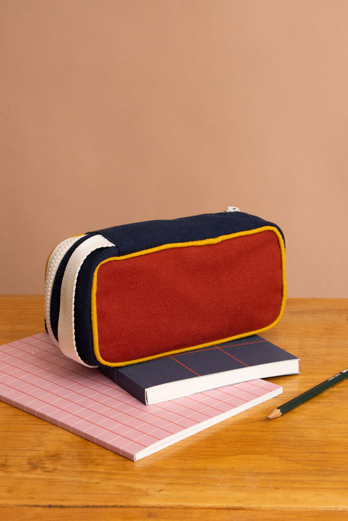 Trousse Max Tricolore Lilas