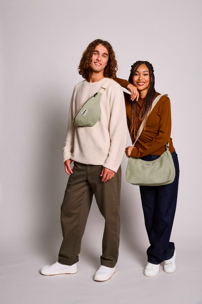 Sac banane Olivia Vert argile