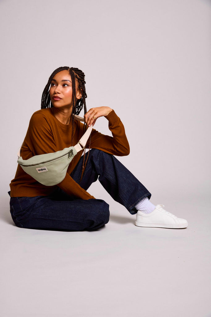 Sac banane Olivia Vert argile