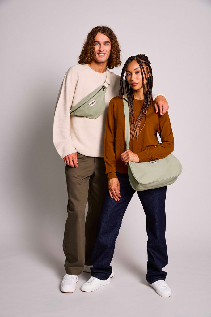 Sac banane Olivia Vert argile