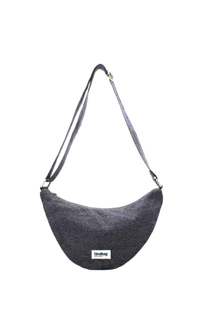 Sac banane Andrea Denim Gris