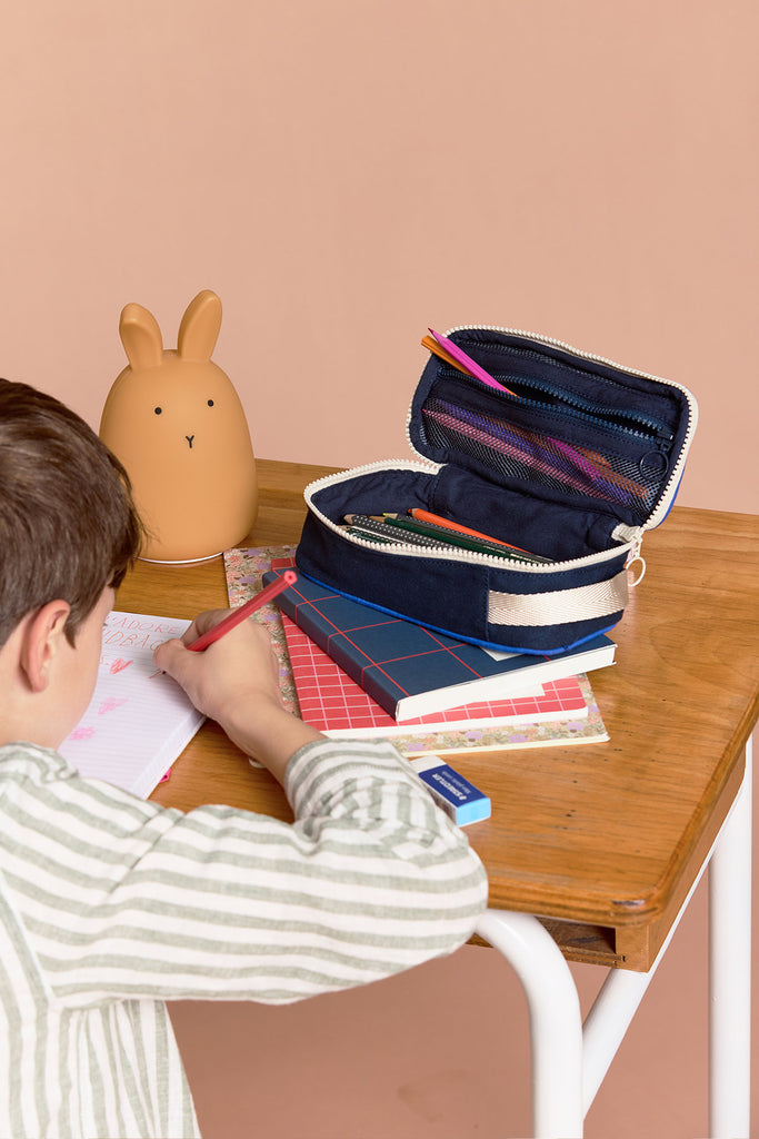 Trousse Max Tricolore Carreaux