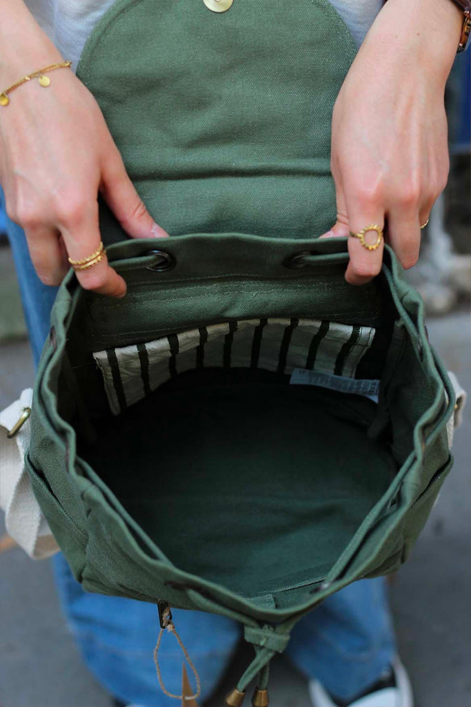 Mini sac à dos Eliot Olive