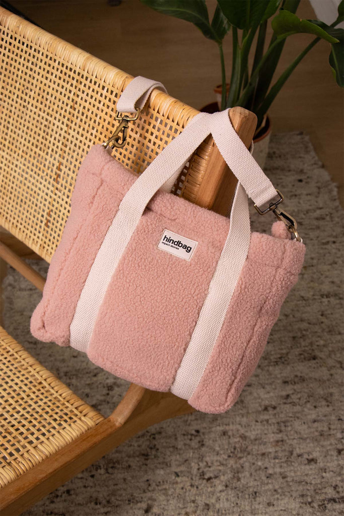 Sac à main Louise Teddy Rose poudré