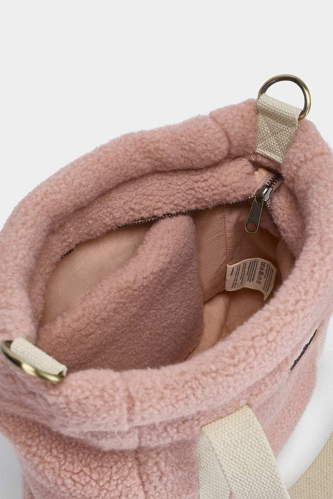 Sac à main Louise Teddy Rose poudré