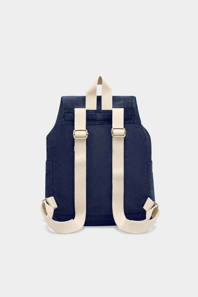 Sac à dos Eliot Velours Marine