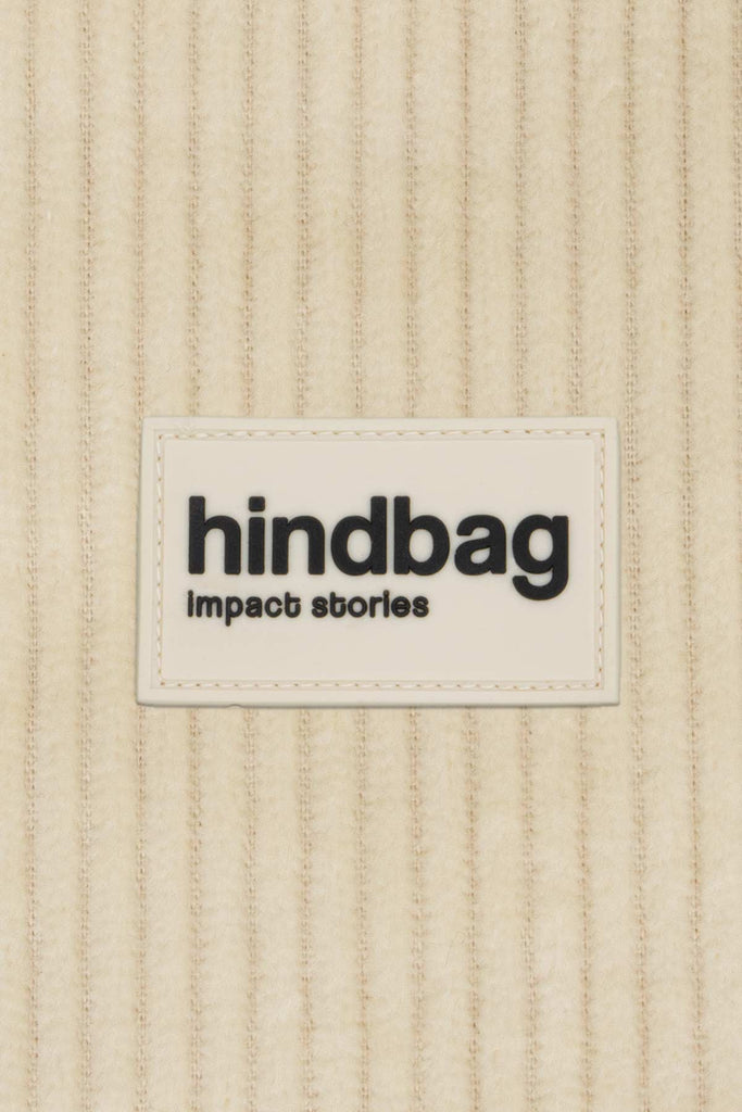 Sac banane Olivia Velours Beige