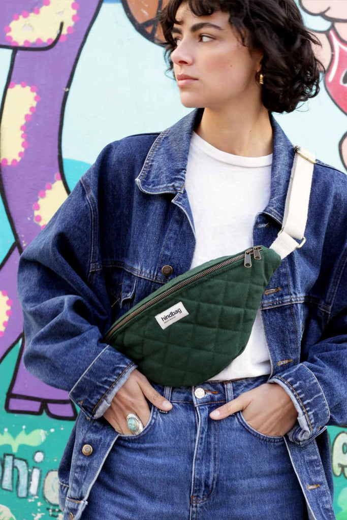 Sac banane matelassé Olivia Sapin