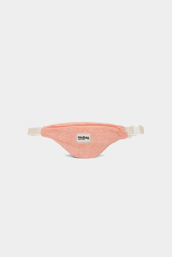 Sac banane enfant Augustin Éponge rose corail