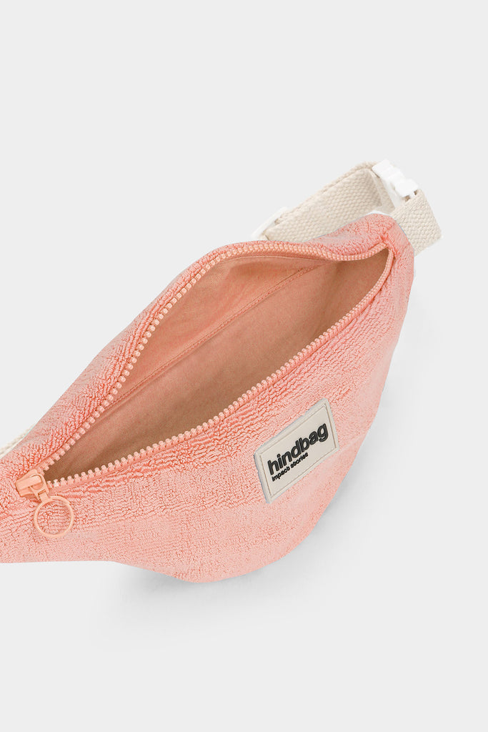 Sac banane enfant Augustin Éponge rose corail