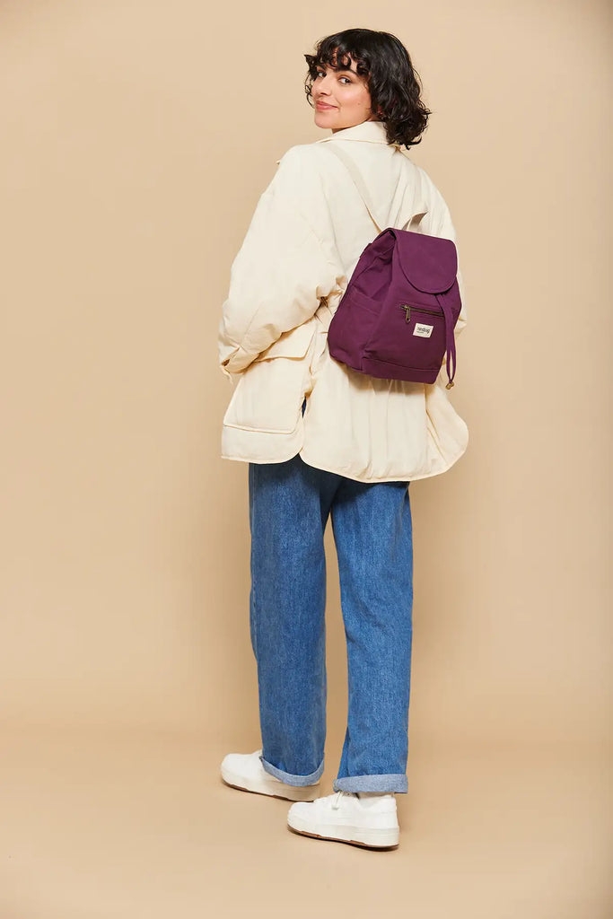 Mini sac à dos Eliot Prune