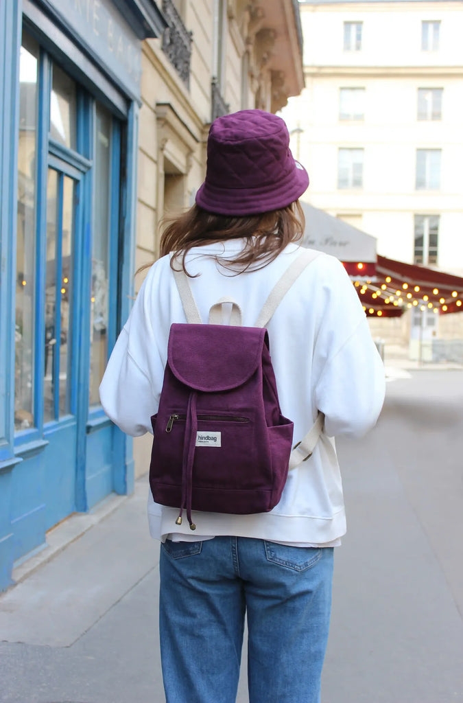 Mini sac à dos Eliot Prune