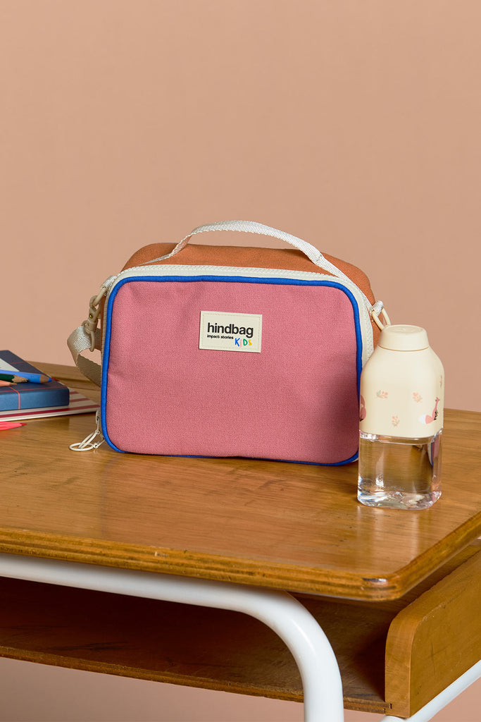 Lunchbag enfant Elsa Tricolore Rose Blush