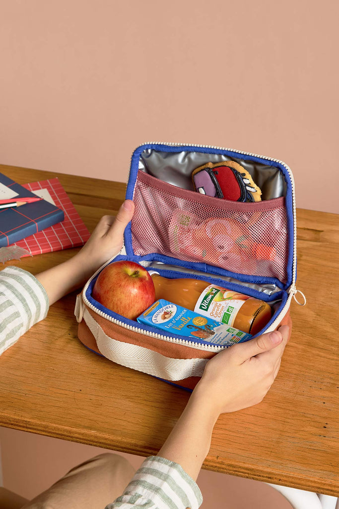 Lunchbag enfant Elsa Tricolore Rose Blush