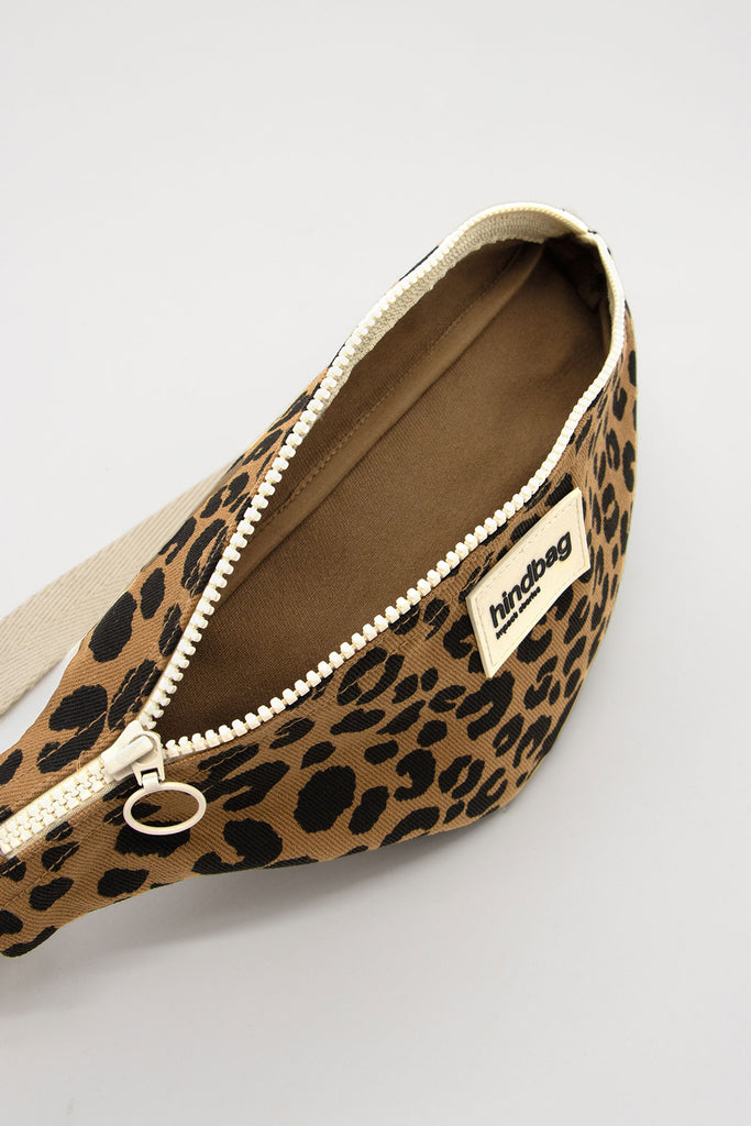 Sac banane enfant Augustin Léopard cannelle Kids