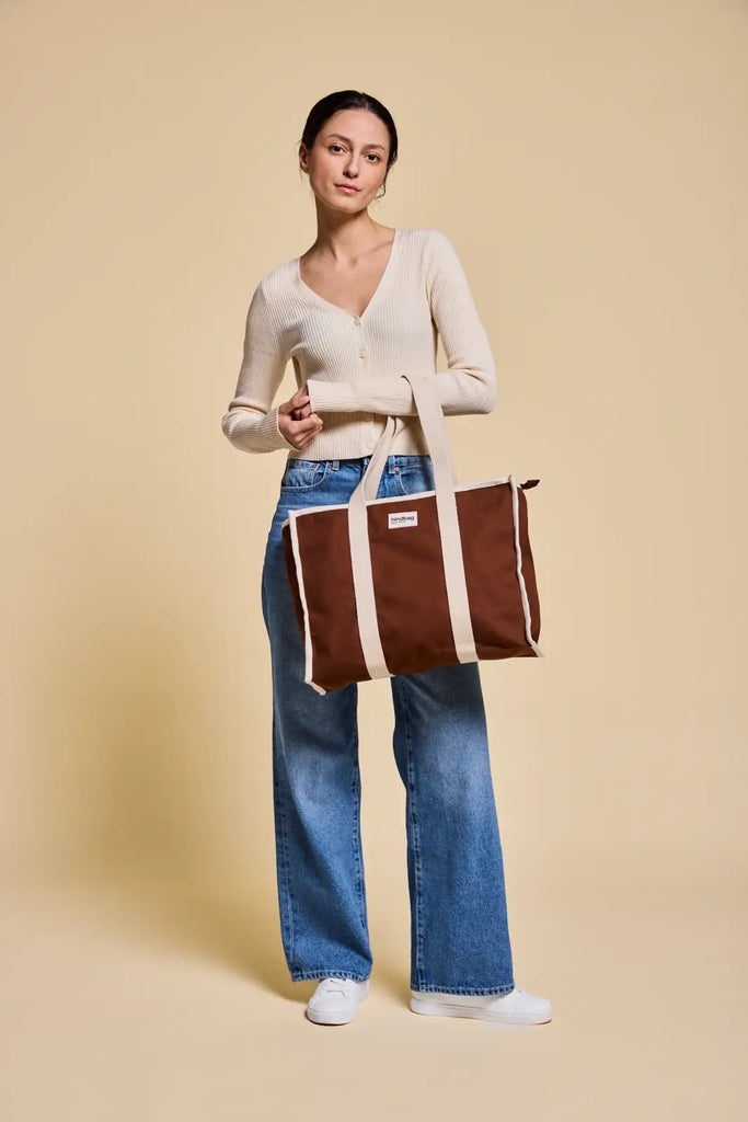 Sac cabas Oscar Chocolat