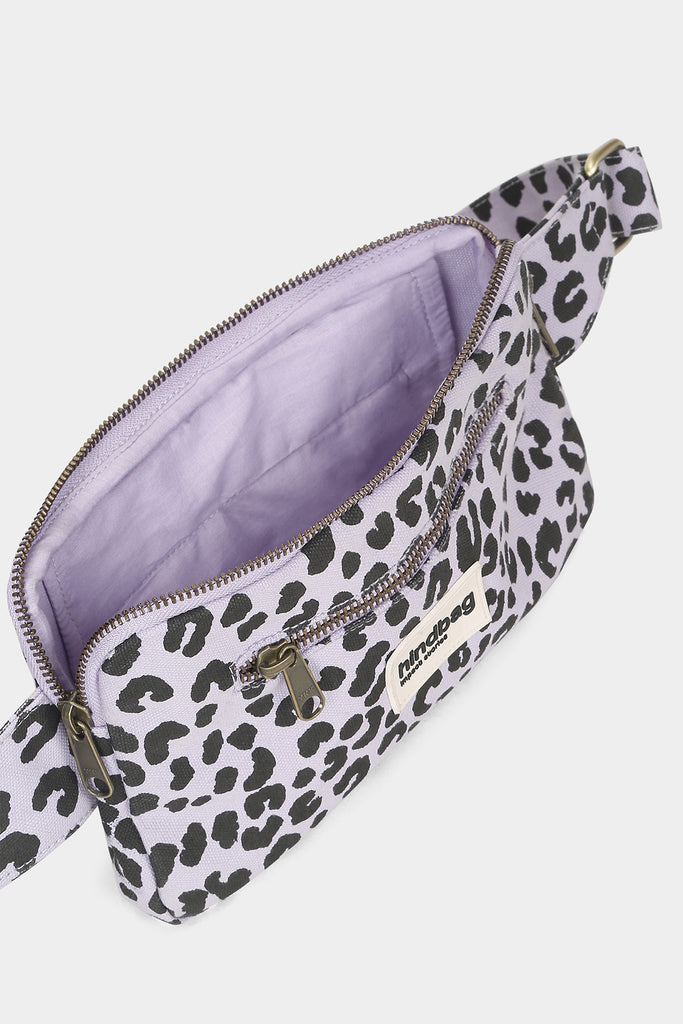Sac banane Harry Léopard lilas