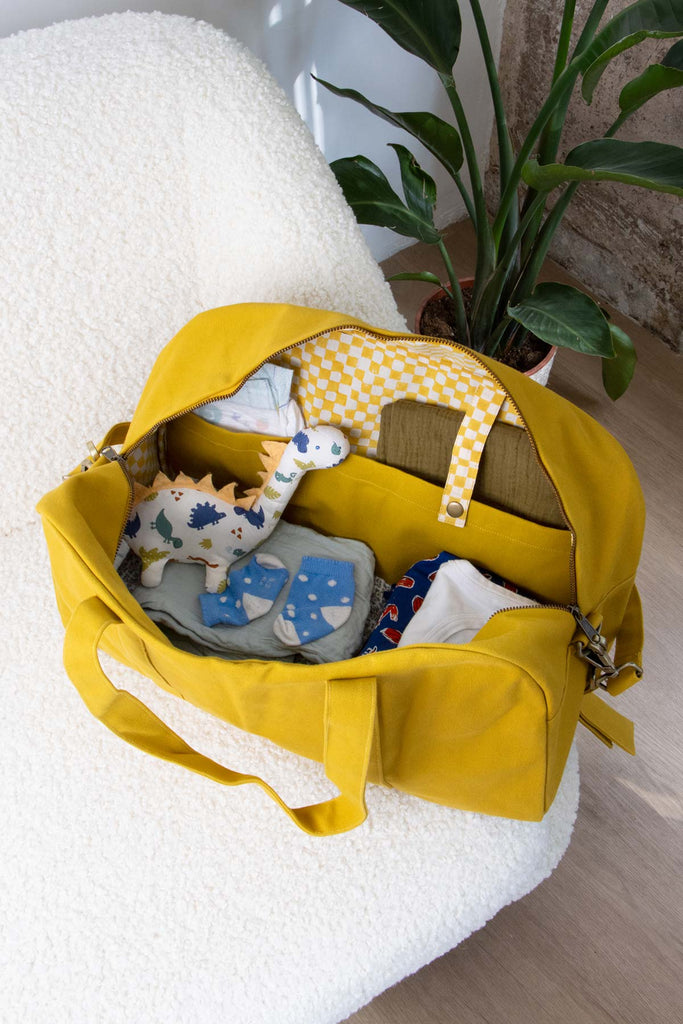 Sac à langer Basile Safran