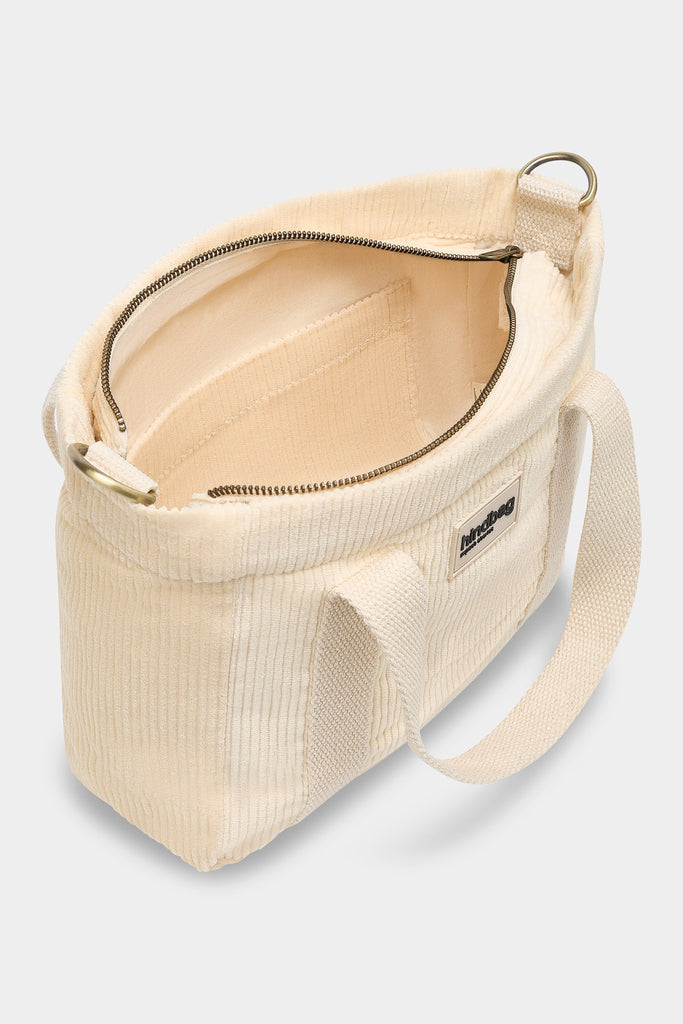 Sac à main Louise Velours Beige
