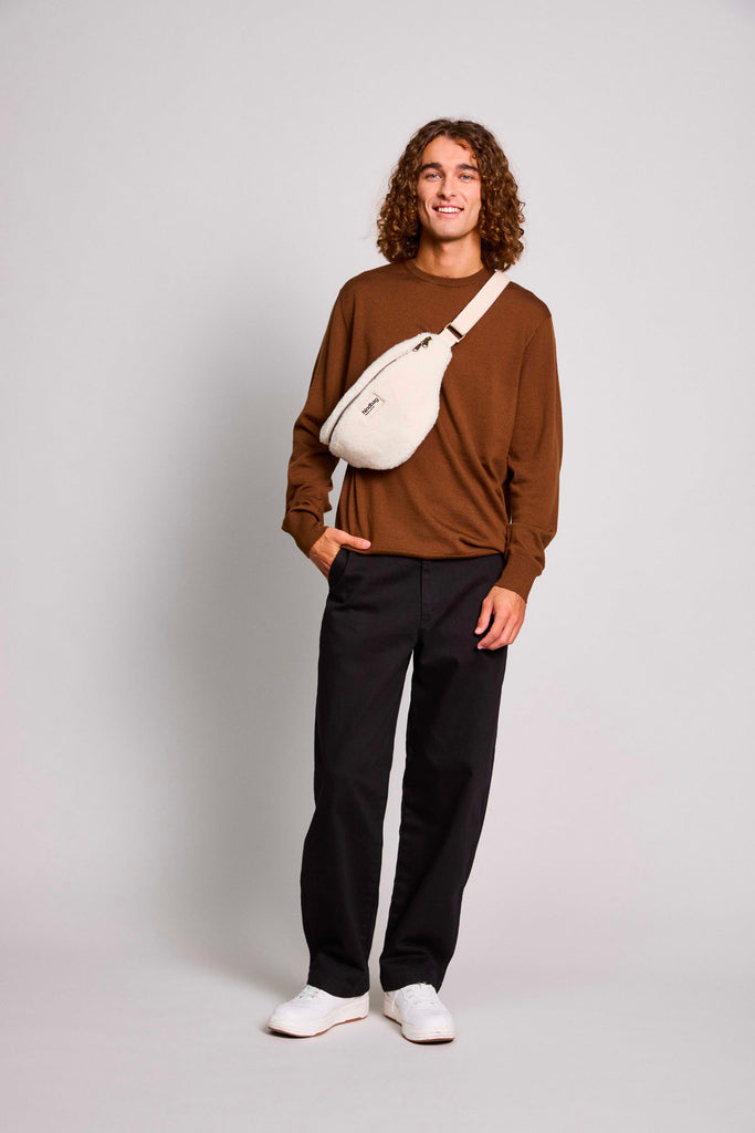 Sac banane Olivia Teddy Arctique