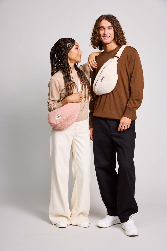 Sac banane Olivia Teddy Arctique