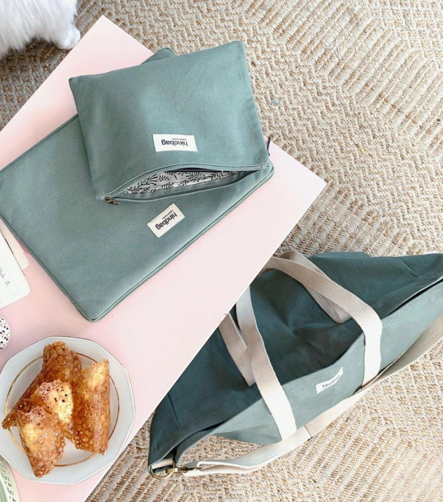 Housse d'ordi Ava Sauge