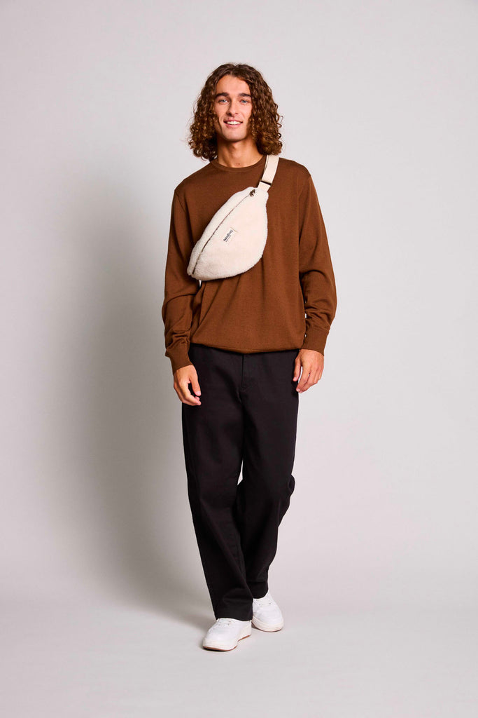 Sac banane L Sasha Teddy Arctique