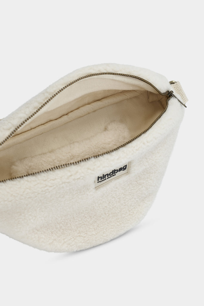 Sac banane L Sasha Teddy Arctique